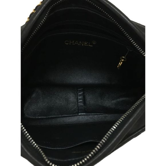 Chanel Coco Mark Fringe Shoulder Bag Leather - Picture 6 of 7